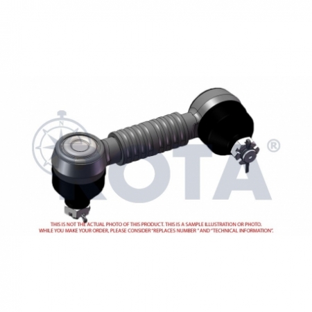 Mitsubishi Tie Rod End - 190 Mm - Right